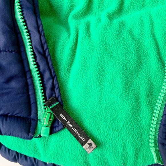 Rothschild Toddler boys Blue Green Navy Puffy Jacket 24M 2T - Picture 10 of 14